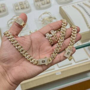 Parure Manco  MP plaqué Or 18k